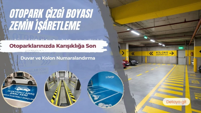 otopark zemin boyası